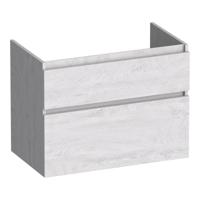 Brauer Delight - Onderkast - 80 cm - met 2 Softclose Lades Greeploos en 1 Sifon Uitsparing - Forest Seashell - thumbnail