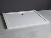 Douchebak Xellanz SMC | 120x90x4 cm | SMC | Excl.Afvoer | Rechthoek | Wit glans - thumbnail