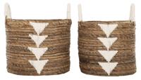 MUST Living Mand 'Lima' Set van 2 stuks, kleur Wit - thumbnail
