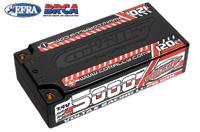 Team Corally - Voltax 120C 5000mAh 2S Competition LiPo accu - Shorty - thumbnail