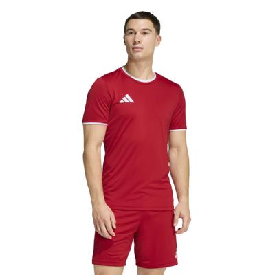adidas Entrada 26 Voetbalshirt Rood Wit adidas Entrada 26 Voetbalshirt Rood Wit