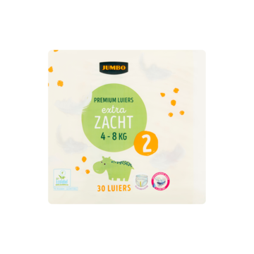 Jumbo Premium Luiers Maat 2 48 kg 30 Stuks
