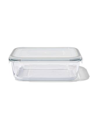 HEMA Glazen clipdoos 1.5L (transparant)