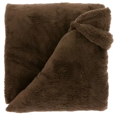 Unique Living plaid justin 200 x 150 cm rocky brown