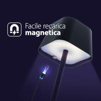 Tafellamp securit georgina led opl dimbaar zwart - thumbnail