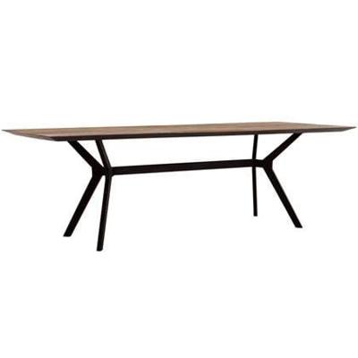 DTP Home Eettafel 'Metropole' Teakhout, 225 x 95cm