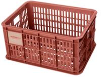 Gerecyclede fietskrat Basil Crate S 17.5 liter 29 x 39 x 20 cm - terra red - thumbnail