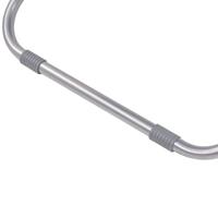 Terrasstoelen verstelbaar 2 st staal blauw - thumbnail