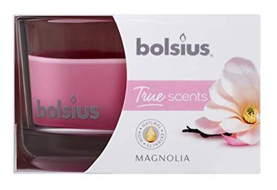 Bolsius True Scents Geurkaars in Glas Magnolia 5 cm Roze 6 Stuks