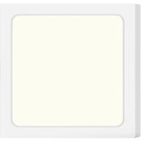 LED Downlight Pro Vierkant 18W Opbouw - Natuurlijk Wit 4000K - Mat Wit Kunststof - thumbnail