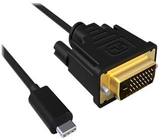 ACT SB0033 USB-C Conversie Kabel | Type C naar DVI Male | 4K/30Hz | 2 meter