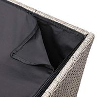 Polyrattan Kussenbox Beige 318L - thumbnail