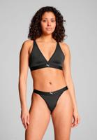 Puma Dames Sport Tanga String 2-pack Zwart-S - thumbnail