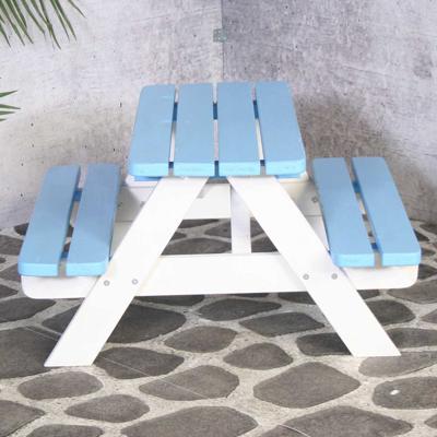 Kinderpicknicktafel Mickey blauw/wit - thumbnail