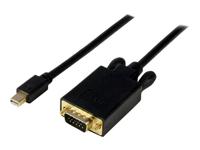 StarTech.com 91 cm Mini-DisplayPort naar VGA-kabel - Computer-monitorkabel - Mini-DisplayPort naar VGA Adapterkabel - mDP-kabel - Monitorkabel VGA - 1920 x 1200 - Zwart (MDP2VGAMM3B) - thumbnail