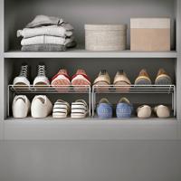 Metaltex Cipok Schoenenrek 42x24x17 cm 2 Stuks Wit - thumbnail