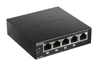 D-Link DGS-1005P/E 5-poorts PoE+ switch Gigabit 4 PoE+ poorten 60W - thumbnail