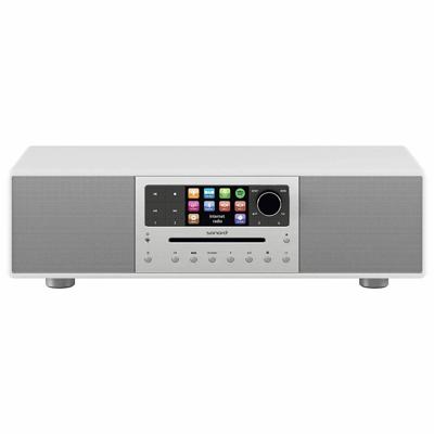 Sonoro SO31613WH draagbare stereo-installatie Digitaal 60 W Zilver, Wit