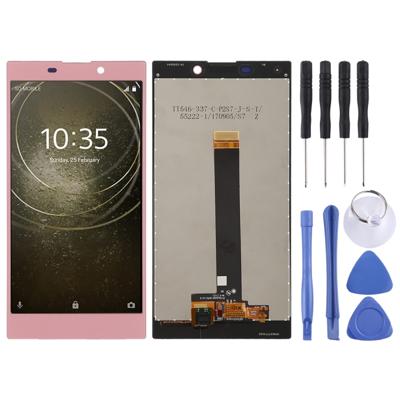 LCD-scherm en digitizer volledige montage voor Sony Xperia L2 (rosé goud)