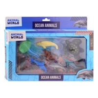 Johntoy Animal world - zeedieren speelset, 8dlg. - thumbnail
