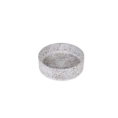 Waskom Ideavit Idea.Ora 39x39x12 cm Rond Terrazzo Wit
