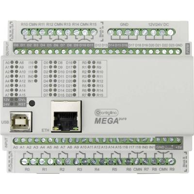 Controllino MEGA pure 100-200-10 PLC-aansturingsmodule Controllino MEGA pure 100-200-10 PLC-aansturingsmodule
