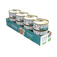SCHESIR Complements Tuna with red mullet in jelly - nat kattenvoer - 70g - thumbnail