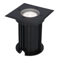Ramsay LED Grondspot Vierkant - Dimbaar - GU10 - 6500K daglicht wit - 4 Watt 345 Lumen - Tuinspot - Zwart - IP67 waterdicht - Overrijdbaar voor de Oprit, Tuin en Terras - thumbnail