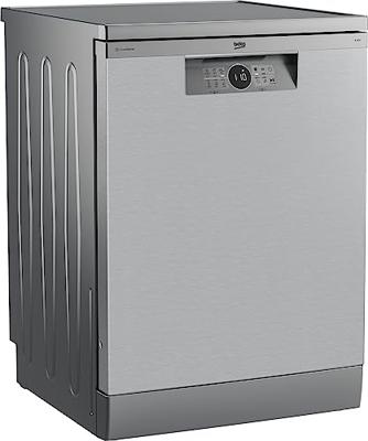 Beko BDFN26640XC CornerIntense Vrijstaande vaatwasser Zilver