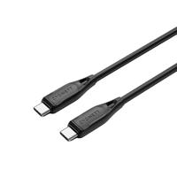 Cygnett Essentials USB-C naar USB-C (USB 2.0) kabel - zwart 1m - thumbnail