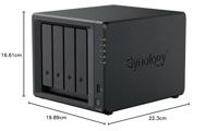 Desktop NAS Synology - 4 Bays - Quad Core - 1,4 GHz - 2 GB RAM - thumbnail