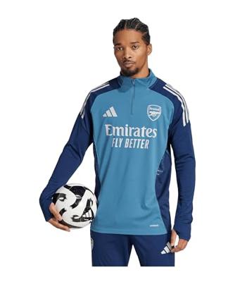 adidas Arsenal Trainingstrui 1/4-Zip 2025-2026 Blauw Donkerblauw Wit - thumbnail