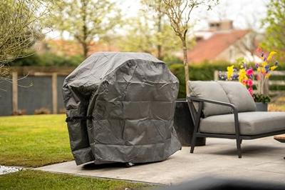 Outdoor Covers barbecue hoes - grijs - 195x70x110 cm