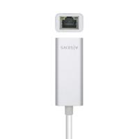 Adapter USB naar Ethernet Aisens A109-0505 15 cm Zilver - thumbnail