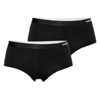 Apollo Hipsters Dames Bamboo Basic Zwart 2-pack-XL - thumbnail