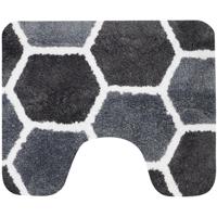 Dutch House Rennes toiletmat 60x50cm grijs - thumbnail