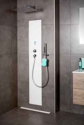 Xenz Upfall Shower Excellent Tray 100cm wit-wit