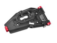 Team Corally - HDA Suspension Arm Insert - Inner - Aluminum - Red - 2 pcs (C-00180-531) - thumbnail