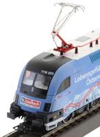 Roco 7500036 H0 elektrische locomotief 1116 233-8 „Salzburger land Ski WM” van de ÖBB - thumbnail