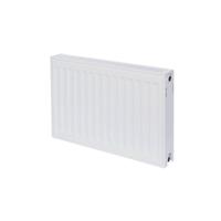 Paneelradiator Haceka Sanivesk Una 60x40 cm Wit Zij-Aansluiting (428 Watt) - thumbnail