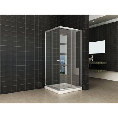 Wiesbaden Douchecabine Hoekinstap 100x100x190 cm 5 mm Helder Glas