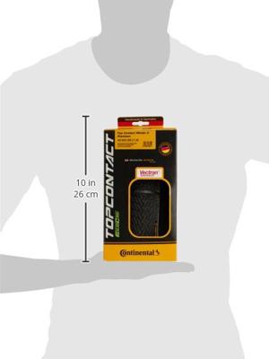 Continental top contact - trekkingfiets buitenband 28x1.6 zwart