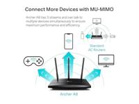 TP-Link AC1900 Archer A8 Smart WiFi Router, High Speed MU-MIMO draadloze router, dual band router voor draadloos internet, Gigabit, ondersteunt gast-wifi - thumbnail