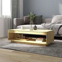 Salontafel 110x50x33,5 cm massief grenenhout - thumbnail