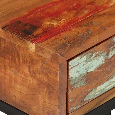 Bijzettafel U-vormig 45x30x61 cm massief gerecycled hout Bijzettafel U-vormig 45x30x61 cm massief gerecycled hout