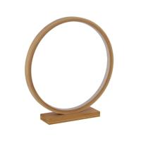 Searchlight Ronde tafellampMalibu hout - EU62058NA - thumbnail