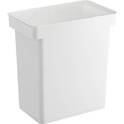 Yamazaki 5617 TOWER Voedingscontainer voor huisdieren (12 KG), wit, polypropyleen/ABS-hars/POM-hars/siliconen, minimalistisch, 41 x 24 x 42,5 cm