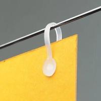 Clipsluiting 50mm transparant 100 stuks - thumbnail