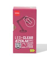 HEMA Led kogel clear E14 2.9W 470lm dim - thumbnail