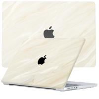 Lunso MacBook Pro 16 inch (2021-2024) cover hoes - case - Creamy Vibes - thumbnail